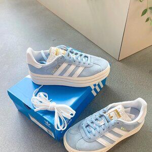 adidas Gazelle Bold "Clear Sky Blue" sneakers
